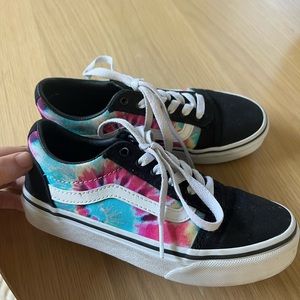 Tie dye vans